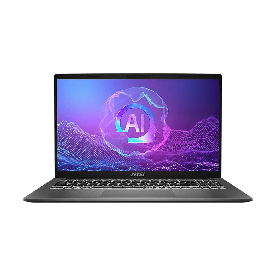 MSI Modern A15 AI F2HMG AMD Ryzen 5 220 16GB RAM 512GB SSD 15.6 Inch FHD Display Platinum Gray Laptop
